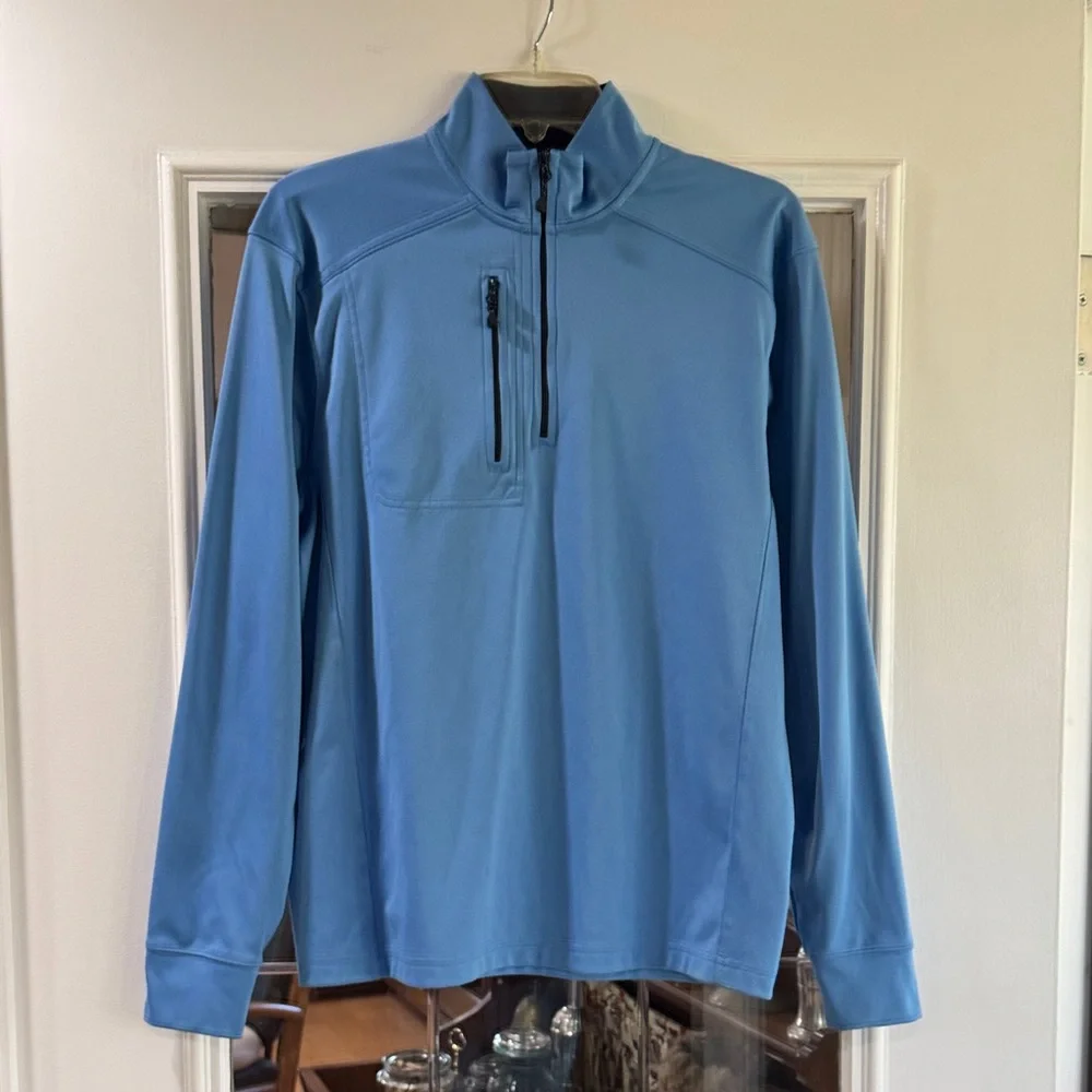 Vineyard Vines 1/4 zip blue pullover - size S
